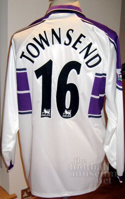 Andy Townsend  Match Worn Middlesborough Shirt